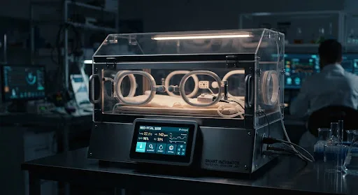 Smart baby incubator prototype with PID control display